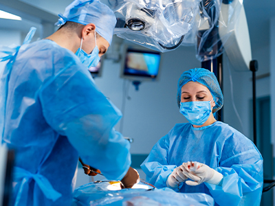 Healthcare professionals collaborating